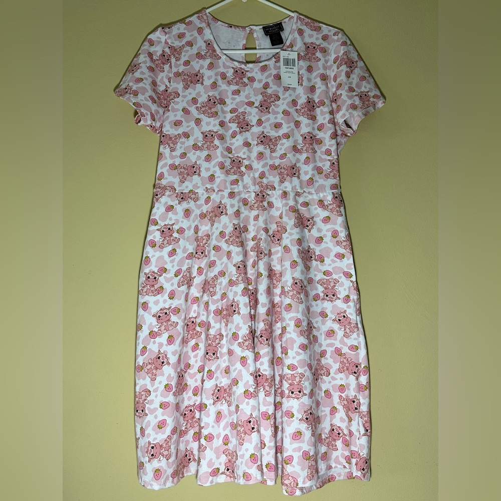 4Straw Cow Sweetheart Dress
